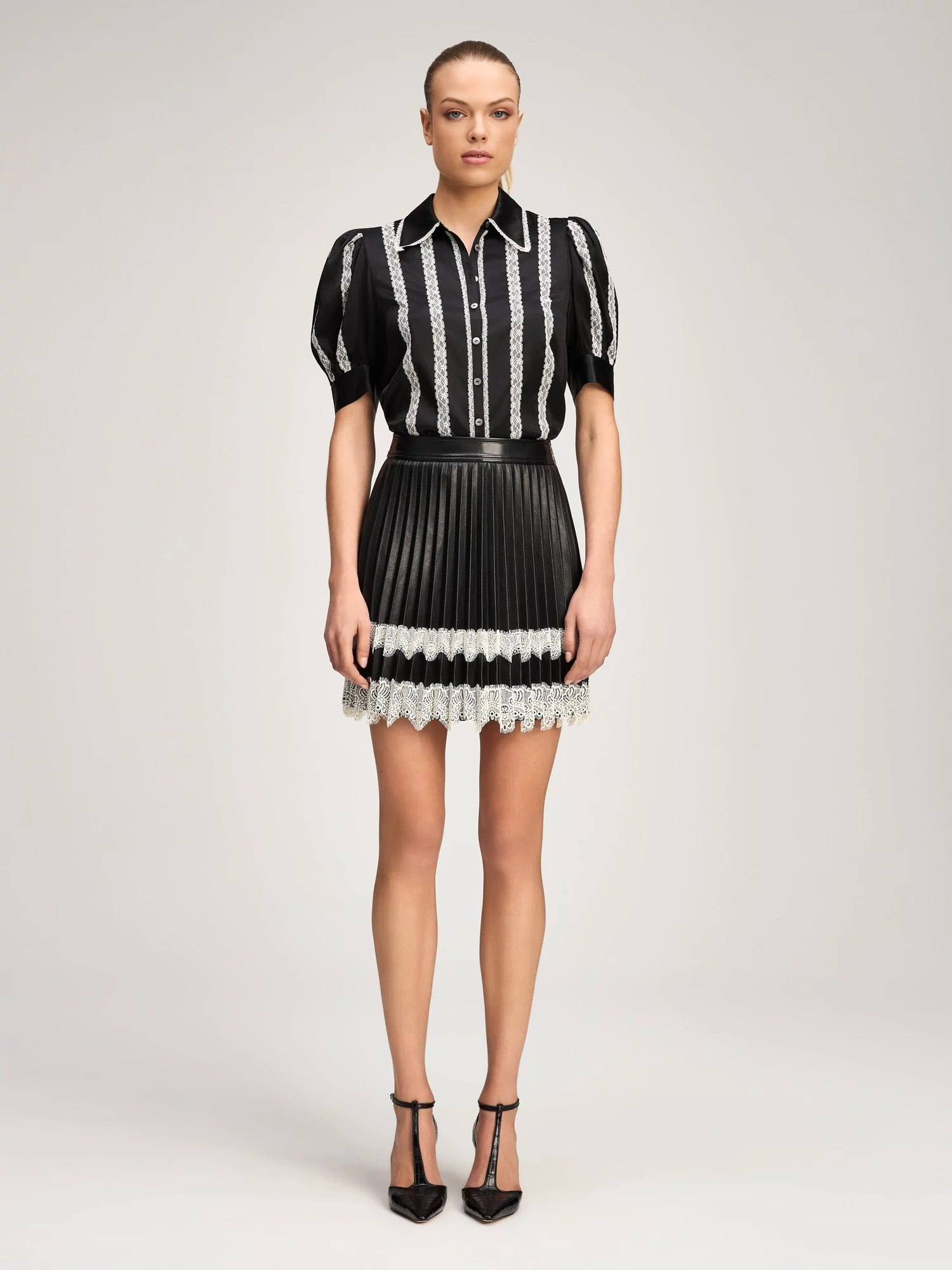 Vegan Leather Laney Skirt