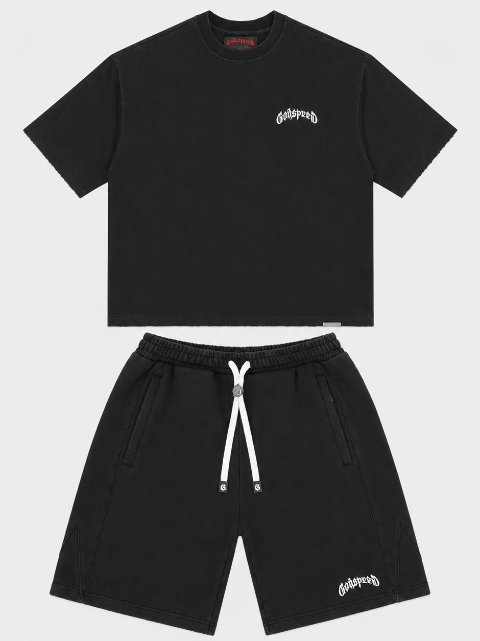 VITAL Short Set (Black Wash)
