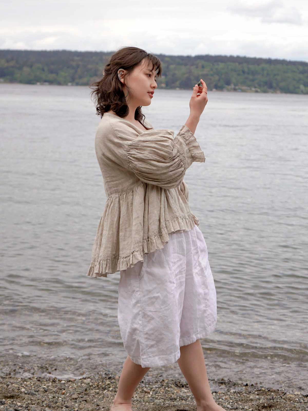 Walking Short, Linen