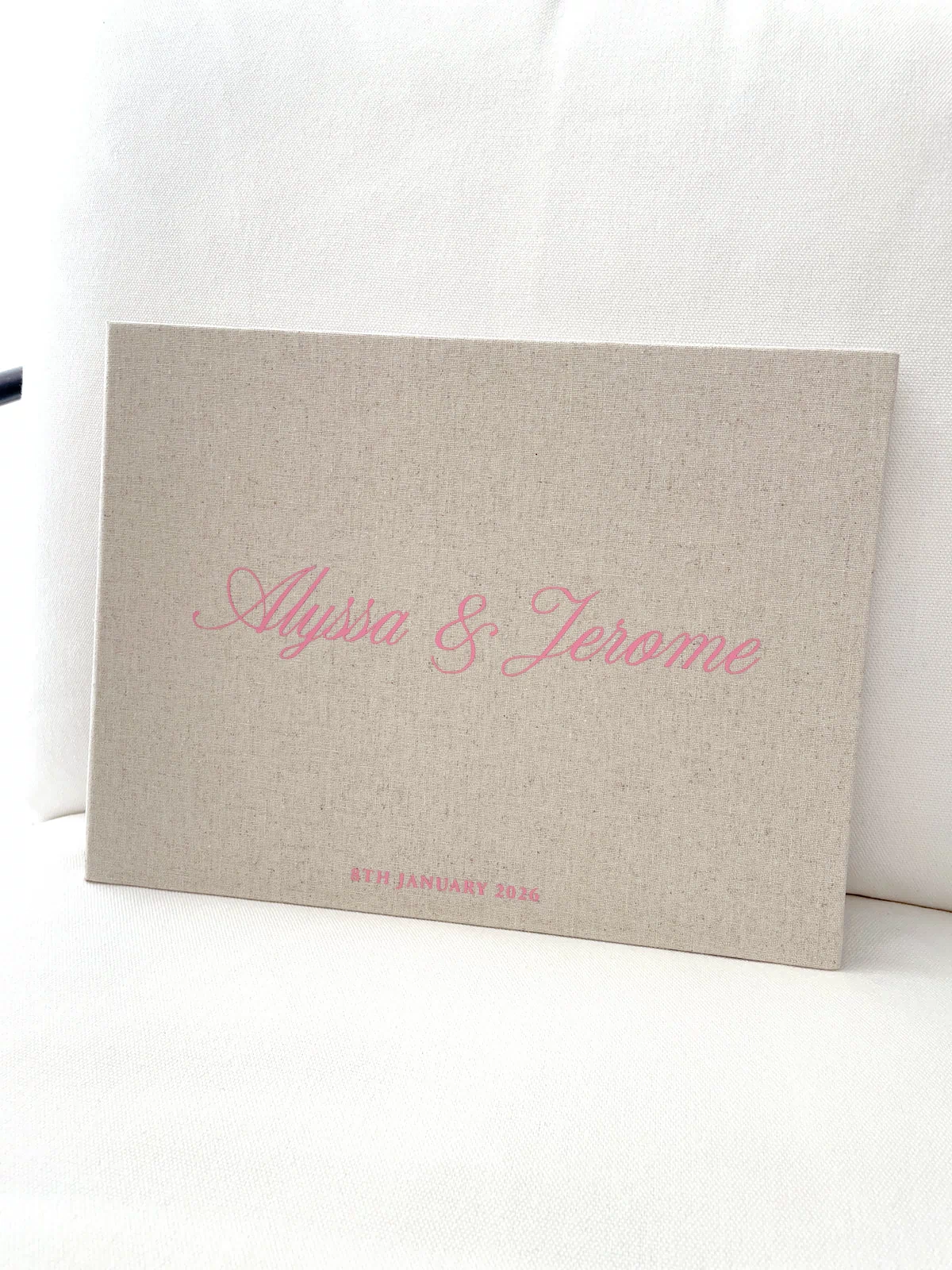 Wedding Guest Book - Romance - Vorfreude Stationery