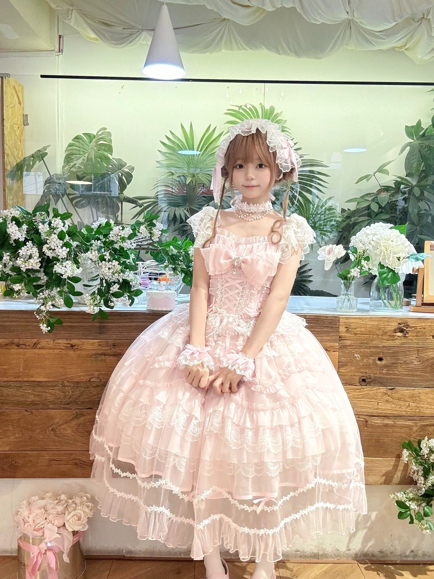 Eternal Vow - Wedding Lolita JSK, Detachable Overlay