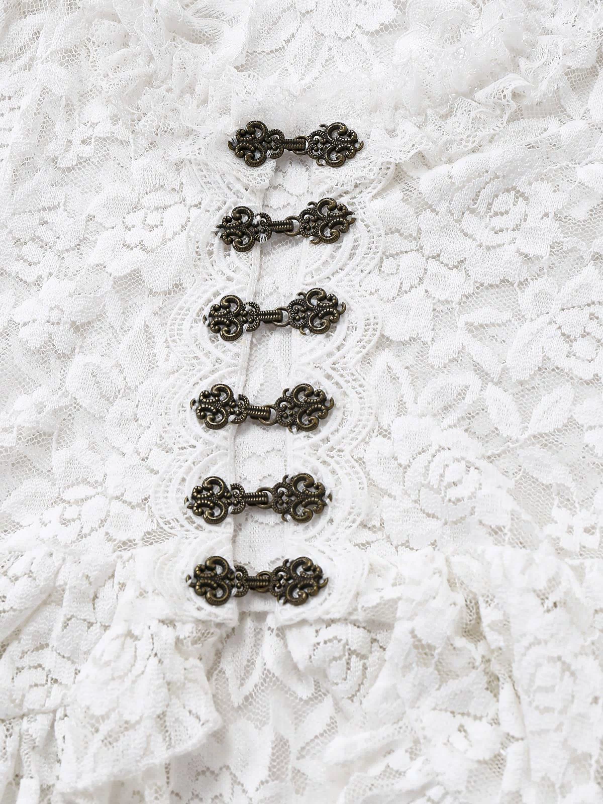 1980s Gigot Sleeve Victorian Lace Dress - vintage dress, retro fashion