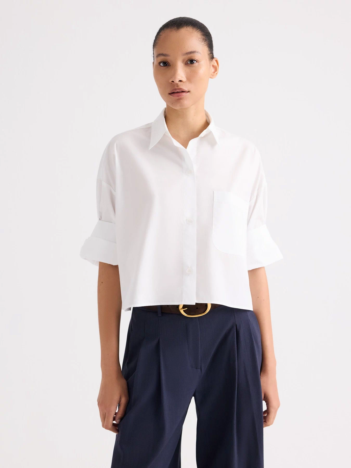 Next Ex Shirt in Superfine Cotton