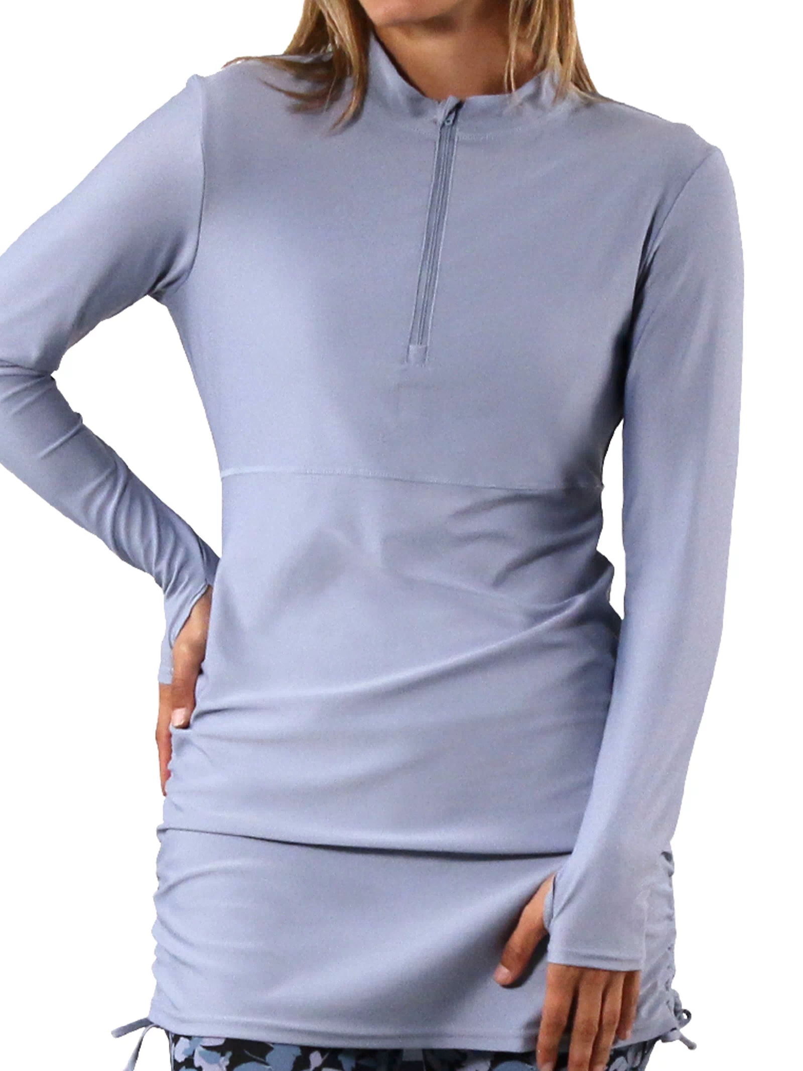 women's swim dress in moon dust|moon-dust