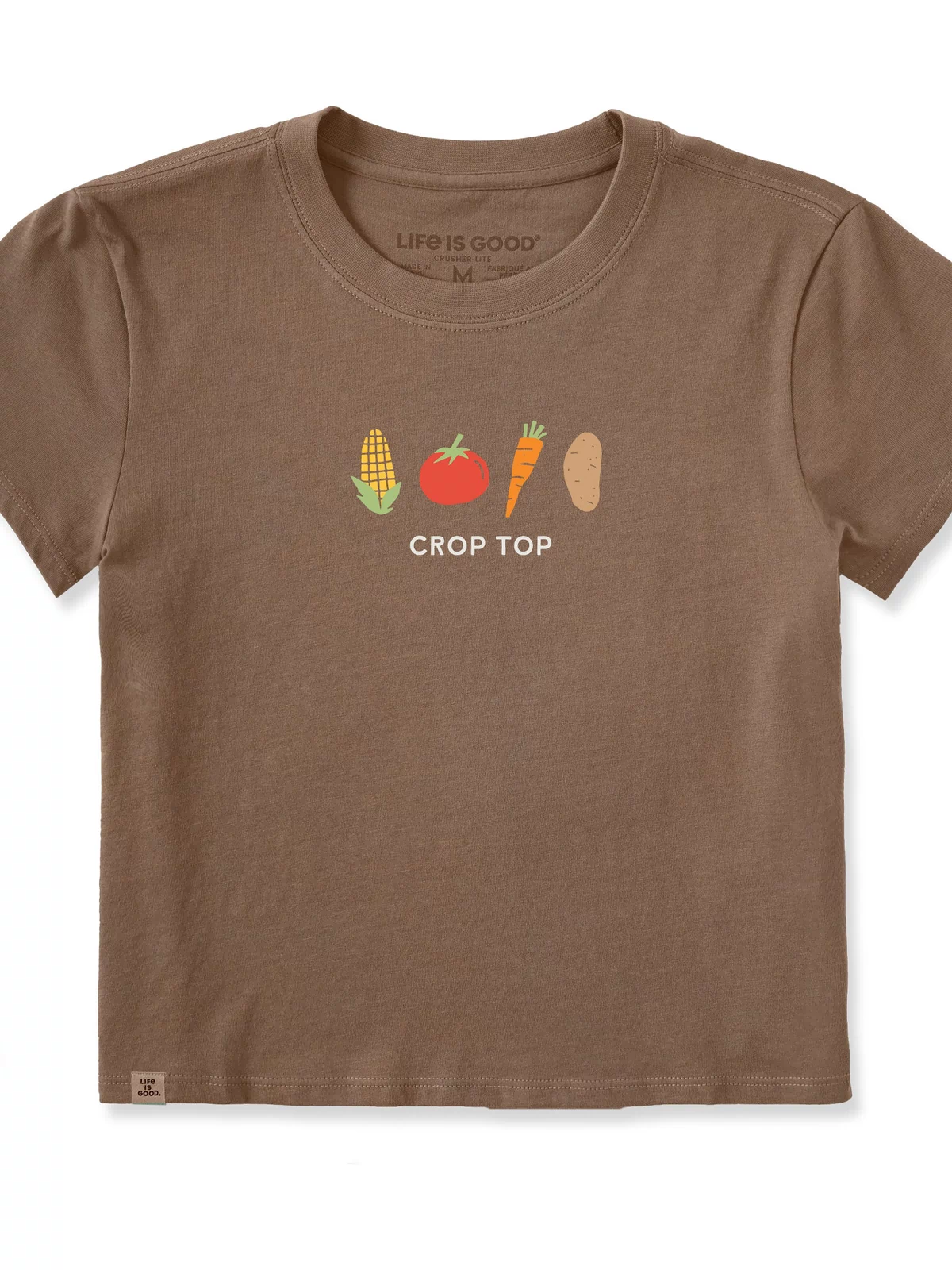 Product image for "Women's Crop Top Crusher-LITE Shrunken Tee" ||194493_1