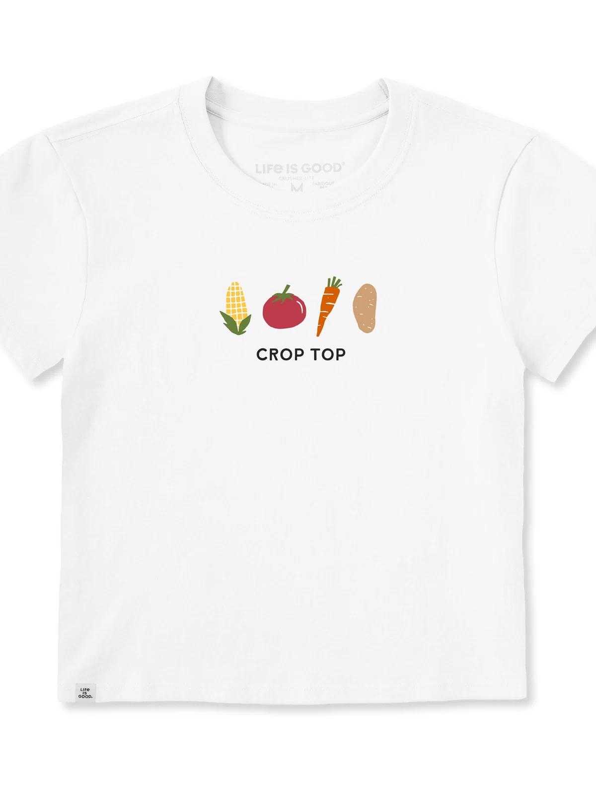 Product image for "Women's Crop Top Crusher-LITE Shrunken Tee" ||194505_1