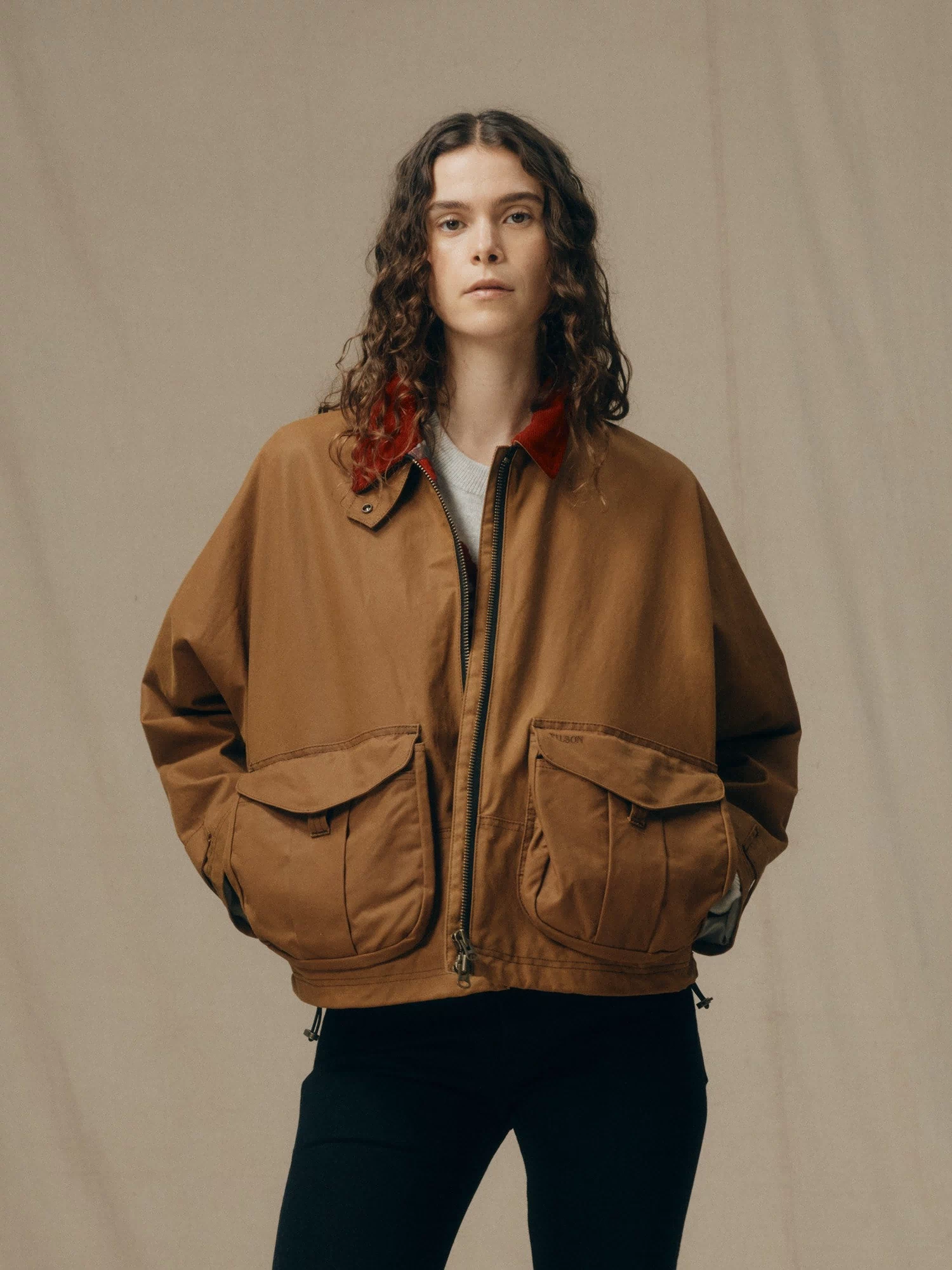 Women's Shelter Cloth Short Work Jacket - Rugged Tan