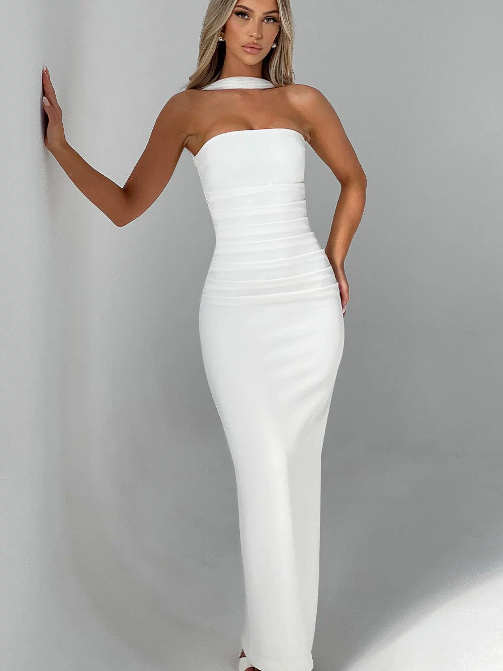 Yulia Maxi Dress - Ivory