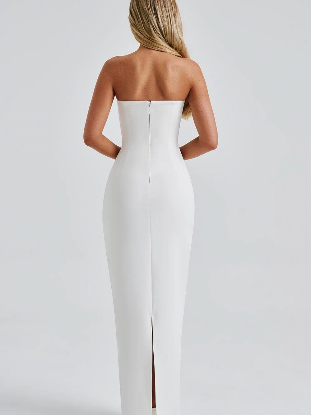 Yulia Maxi Dress - Ivory Dress Babyboo Fashion Premium Exclusive Design